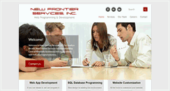 Desktop Screenshot of newfrontierservices.com